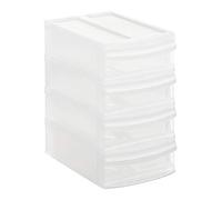 Rotho 1147096096 - Scatola con cassetto "Systemix Tower", XS