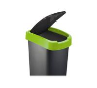 Rotho 1754408850 Mülleimer 25 l Polypropylen l x B H 25.2 33.3 black black