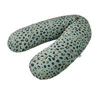 Rotho Babydesign 20453 0010 DK01 Cuscino da allattamento, 190 x 35 cm, per neonati, Lavabile in lavatrice, Ipoallergenico, Leopard