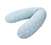 Rotho Babydesign Cuscino per allattamento multiplo, 140 x 20 cm, da 0 mesi, lavabile in lavatrice, ipoallergenico, Ginkgo, 20453 0292 DO01