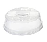 Rotho Basic Copertura a Microonde, Plastica (PP) senza BPA, Trasparente, 28.5 x 28.5 x 9.2 cm