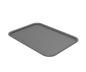 Rotho Brisen Coperchio per Scatola di Stoccaggio 16 L, Plastica (PP) senza BPA, Grigio (Antracite), 36.5 x 26.8 x 1.2 cm