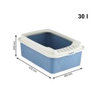 Rotho Cassetta per Gatti Rotho My Pet Bonnie Eco Blu 57,2x39,3x20,9 cm