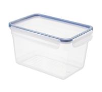 Rotho - Contenitore per frigorifero Click & Lock, Blu, 3L, 23,9 x 16 x 13,6 cm