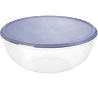 Rotho Contenitore per Frigorifero Rondo 6 l Rotondo Horizon Blu, Contenitore salvafreschezza