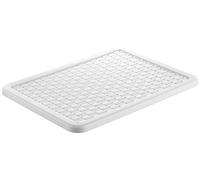 Rotho Country Coperchio in Rattan per Scatola di Conservazione Country, Plastica (PP) senza BPA, Bianco, A4, 37.5 x 28.5 x 1.5 cm