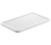 Rotho Country Coperchio in Rattan per Scatola di Conservazione Paese, Plastica (PP) senza BPA, Bianco, A5, 28.4 x 18.9 x 1.3 cm