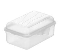 Rotho Fun Vesper Stagno con Chiusura a Scatto, Plastica (PP) senza BPA, Trasparente, 0.4 L, 12.5 x 9.0 x 5.8 cm