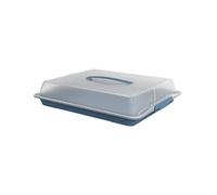 Rotho John grande Party butler, plastica (PP) senza BPA, blu/trasparente (47,5 x 39,0 x 9,8 cm)