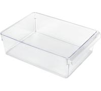 Rotho Loft Frigorifero Organizzatore, Plastica (SAN) Senza BPA, Trasparente, L/5L, 31.0 x 22.0 x 9.0 cm