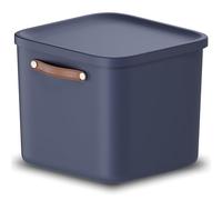 Rotho Maloja Scatola di stoccaggio 40 l, Plastica (PP riciclato), 40 (39.5 x 38.0 x 34.0 cm)