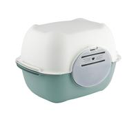 Rotho MyPet Bella Toilette per gatti - verde vischio / bianco