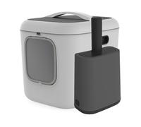 Rotho MyPet BIALA misurino con supporto - Set %: Paletta con supporto + lettiera per gatti BIALA XL