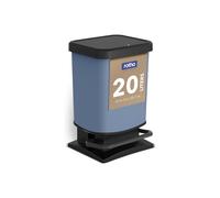 Rotho Paso Cestino con Coperchio a Pedale, Pattumiera in Plastica, 20 L