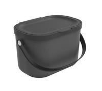 Rotho Pattumiera per Raccolta Differenziata 3,2Lt, Antracite, Nero