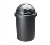 ROTHO - Pattumiera Roll Bob Con Coperchio Salva-spazio Diam. 35,5 Cm Di Rotho - SPEDIZIONE GRATUITA