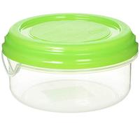 Rotho Rondo Rotonda Piatto frigo Box, 0.4 l, Verde Mela TR.