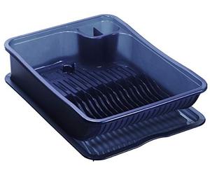 Rotho scolapiatti scolapiatti Pace Wonder, Plastica, Trasparente, 39.5 x 29.5 x 9.5 cm