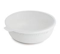 Rotho Tresa - Coperchio in plastica per alimenti, senza BPA, 1,02 l, 18,2 cm, colore: Bianco/Trasparente