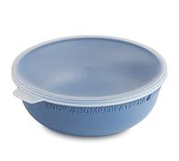 Rotho Tresa - Coperchio in plastica per alimenti, senza BPA, 1,02 l, 18,2 cm, colore: Blu/Trasparente