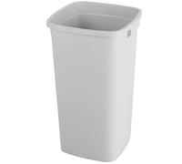 RothoPro Modo Portarifiuti senza Coperchio, Plastica (PP) senza BPA, Grigio, 60 L, 39.0 x 39.0 x 65.0 cm