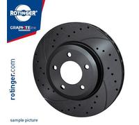 ROTINGER 2x Disco Freni Anteriore Ventilato per VW Passat Variant 365 Sga Sgh