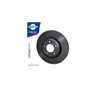 ROTINGER 2x Disco Freno Posteriore Pieno Adatto A per Opel Astra K B16 1.0 Turbo