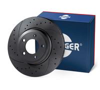 2x Disco freno Assale posteriore forato RT 2935-GL T5 ROTINGER per MERCEDES-BENZ