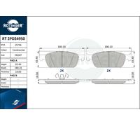 ROTINGER Pastiglie Bremsbelegsatz Frontale per Ford Tourneo Collegare / Grand