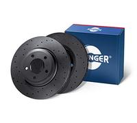ROTINGER Rotori disco freno (asse anteriore, Set di 2 pezzi) Con rivestimento anticorrosione, RT 21689-GL T3