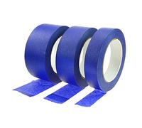 Rotix 60500 - Nastro blu da imbianchino, 25 mm x 50 m | Nastro da mascheratura per interni ed esterni | 14 giorni di resistenza ai raggi UVA - Rimovibile dopo 30 giorni senza residui