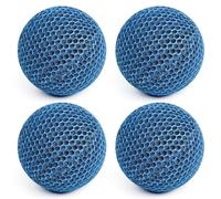 ROTKUSZ 4 Pezzi Palline Filtranti per Piscina, Assorbitore di Schiuma per Vasca Idromassaggio, Spugna Pulizia Piscina, Spugna Assorbente Riutilizzabile, per Assorbe Schiuma, Grasso Corporeo, Olio