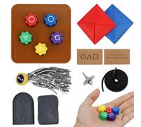 ROTKUSZ Gonggi Korean Game, Traditional Korean Games, Gonggi Koreanisches Spiel, Gioco Tradizionale Coreano, Gonggi Jack Stone Catching Game, Gonggi Jack Stone Pebbles Set