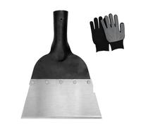 ROTKUSZ Pala da Giardino, Pala di Pulizia Multifunzionale, Pala da giardino per Esterni per La Casa In Acciaio Togli Erbacce Adatto per Diserbo Piantare Spalatura(Senza Manico)