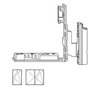 ROTO FRANK Cerniera NT/NX STANDARD angolare anta e ribalta parte anta aria 12