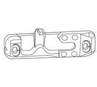 ROTO FRANK Incontro NT/NX STANDARD per microventilazione col. ARGENTO NATURALE