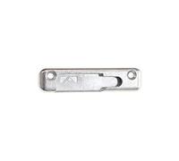 Roto NT Incontro per maggiore sicurezza, per finestre in legno, profondità battuta 20 mm, utilizzabile solo per lato di cerniera sx, acciaio