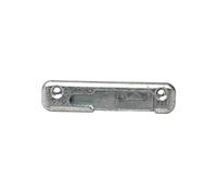 Roto NT Incontro per maggiore sicurezza, per finestre in legno, profondità battuta 20 mm, utilizzabile solo per lato di cerniera dx, acciaio