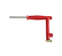 Roto TS8323 Strumento di Regolazione Originale con Impugnatura per ASSE e Maniglia di Montaggio, Argento, Rosso