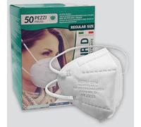 Rotoform Mascherine FFP2 NR D NUCALI, 50pz, elastici dietro la nuca