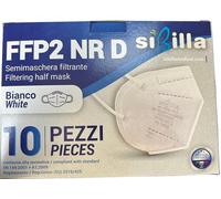 ROTOFORM Srl Mascherina FFP2 Sibilla bianca, confezione da 10 pezzi
