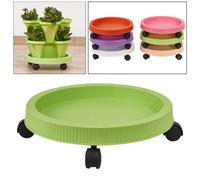 Rotolamento Basamento della Pianta Pot Trolley con Ruote Pianta Piattino per