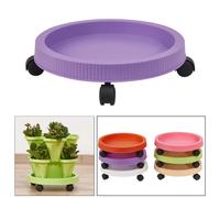 Rotolamento Basamento della Pianta Pot Trolley con Ruote Pianta Piattino per