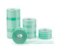 GIMA E.Line, Eline - Rotoli A Soffietto Per Sterilizzazione A Vapore O Eto In Carta Kraft E Film Medicale Saldature Laterali Rinforzate, Indicatori Colorati, Misure 100 X 25 Mm, 4 Rotoli Da 100 M