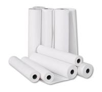 Rotoli Carta 6 PLOTTER 61cm x 50mt CAD BIANCO 90gr STAMPA PROFESSIONALE PROGETTI