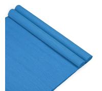 Rotoli carta crespa 2pz 8.2ftx20" Blu Lago per decorazione