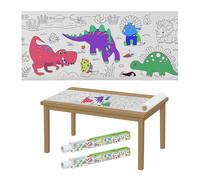 Rotoli Carta Disegno Colorare Rullo 3m Pittura Bambini Fogli Dipingere Set 2