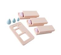 Rotoli di argilla a forma di goccia d'acqua, 3 misure, strumento per la creazione di perline, creazione di gioielli, struttura in plastica indispensabile per il fai da te, stampo per perline in