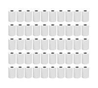 Rotoli Di Carta Termica Per Ricevute 50 Rotoli Spessi Stampa Trasparente Di Alta Qualità Carta Per Ricevute POS Di Lunga Durata per Stampanti Per Registratori di Cassa e Modifica (Nucleo del tubo