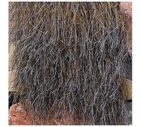 Rotoli di copertura in paglia sintetica, Rotoli di paglia artificiale multicolore di diverse dimensioni, resistente all'acqua, ecologico, decorazione for esterni(Grey,3.3X49.2FT(1X15meter))